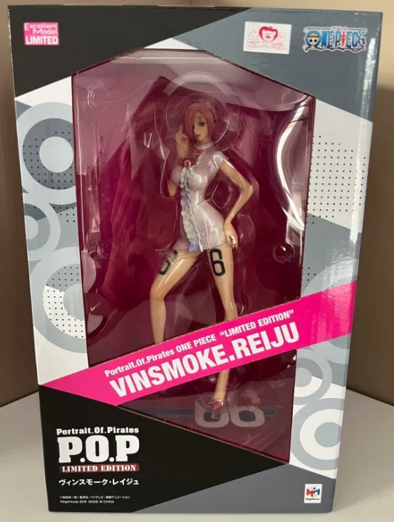 In Stock Original MegaHouse POP Neptune "LIMITED EDITION Neptune" Vincemoke Reju Animation Doll Figure Model Toys Gifts