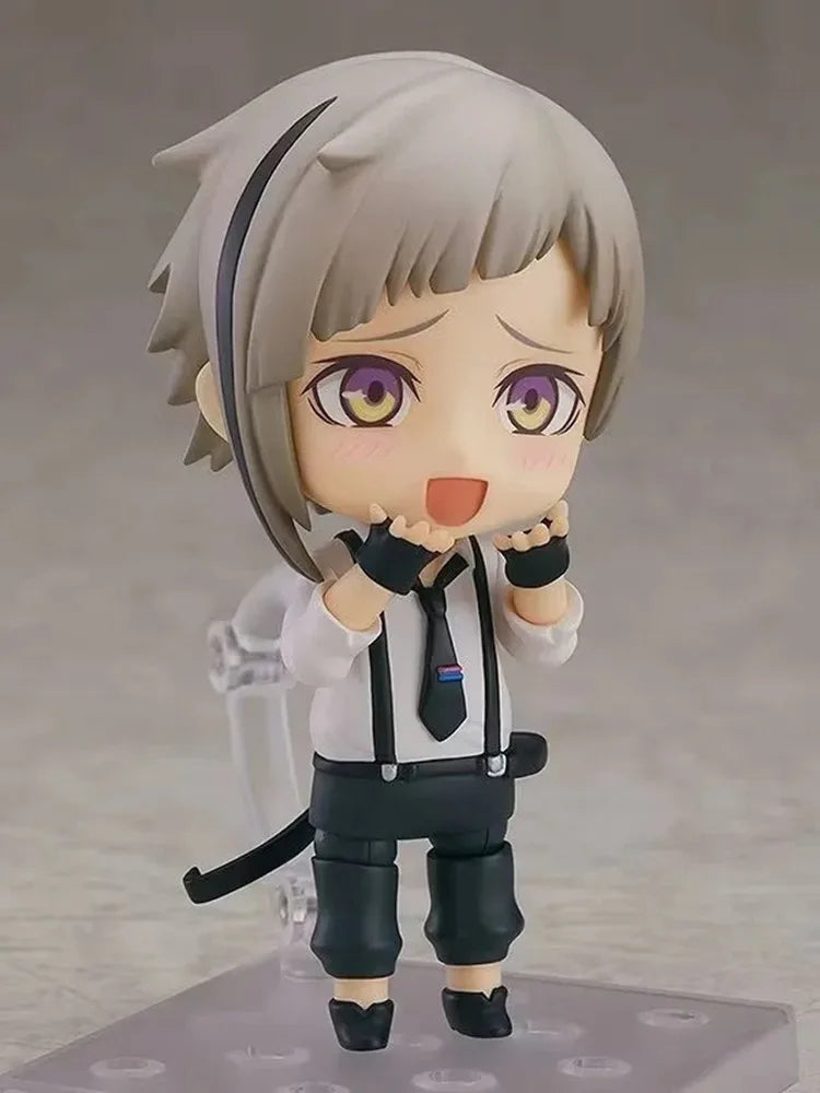 Bungo stray dogs Nakajima Atsushi #893 Q version figma PVC Action Figure Anime Figure Model Toys Figure Doll Gift