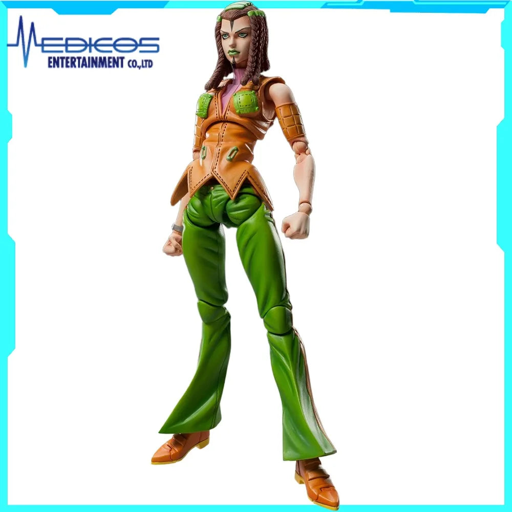 100% Original auf Lager Actionfigur Medicos Entertainment Jojo No Kimyou Na Bouken Ermes Costello Anime Charakter Actionfigur