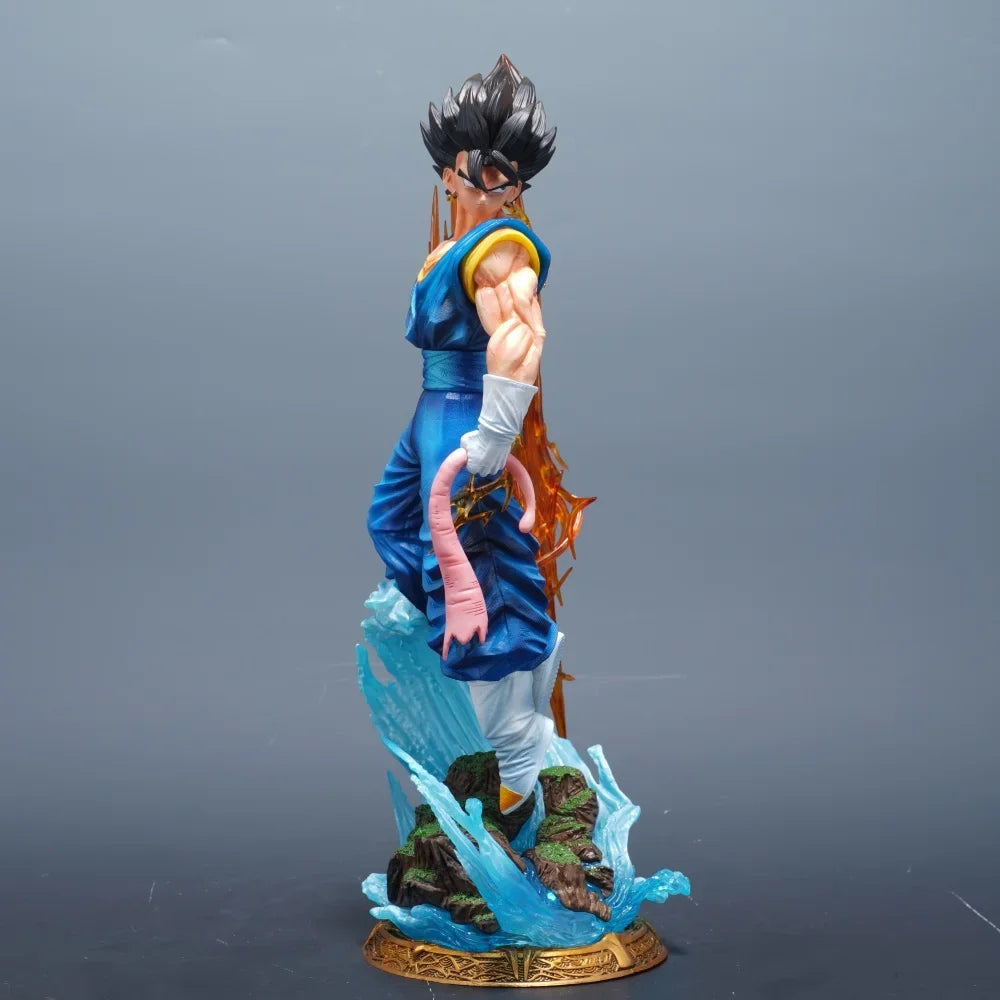 38cm/14.96in Anime Dragon Ball Figure Vegetto Action Figures Pvc Statue Desktop Ornamen Collection Model Toys Gifts