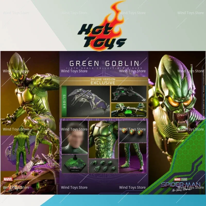 In Stock Hottoys Ht Mms630 Mms631 1/6 Spider-Man Hero Point of No Return Green Goblin Action Figure Toy Collection Gift