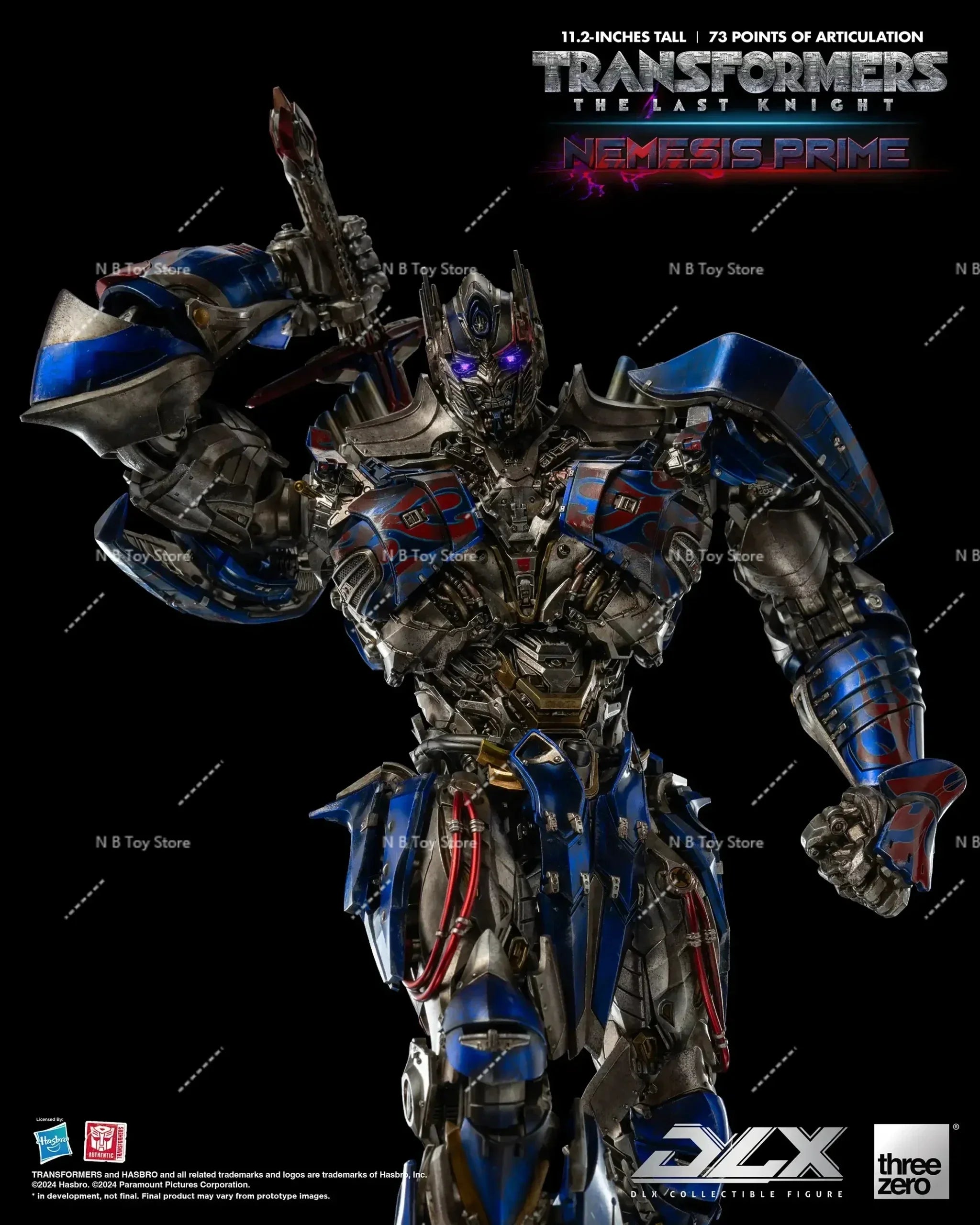 Original ThreeZero 3A G1 MDLX Transformation DLX Battle Damage Verson OP Prime 73 Points of Articulation High Quality Figure