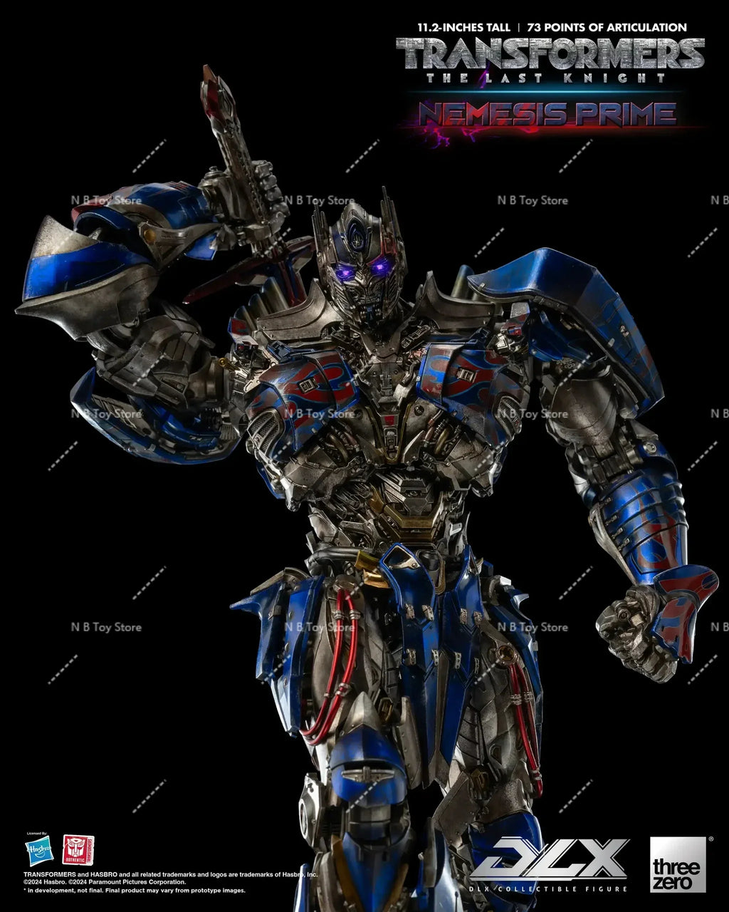 Original ThreeZero 3A G1 MDLX Transformation DLX Battle Damage Verson OP Prime 73 Points of Articulation High Quality Figure