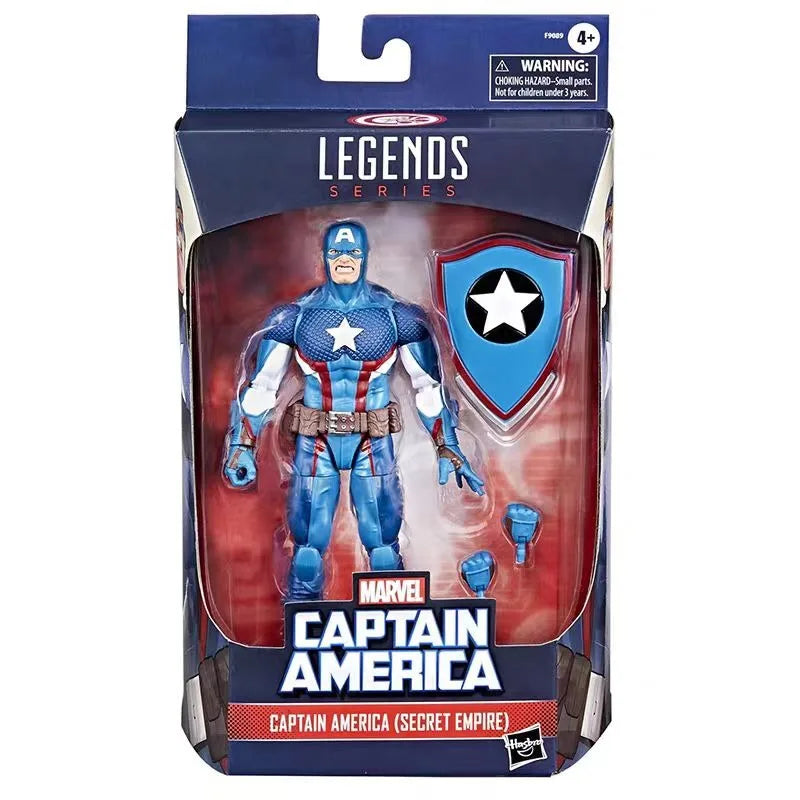 Original Hasbro Marvel Legends Series Captain America Secret Empire Actionfigur Spielzeug Modell Sammlung