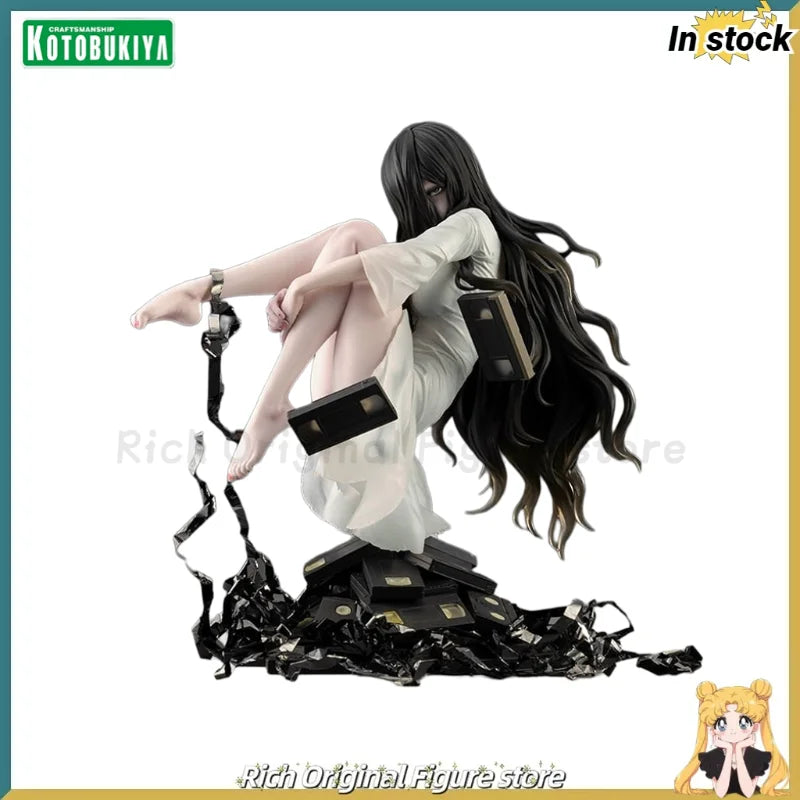 【In Stock】Original Kotobukiya BISHOUJO STATUE HORROR Sadako Yamamura Movie Figures Model Collection Toys Ornaments