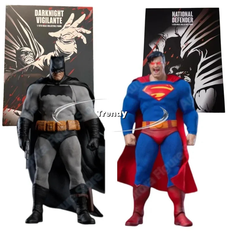 ã€In Stockã€‘Chaos No002 1/12 Night Vigilante Dark Knight Returns Superman Cartoon Character Toy Model Gift.
