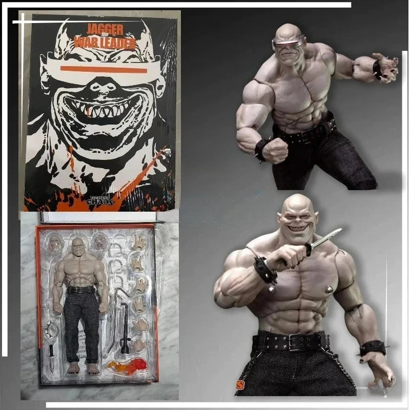 【AUF LAGER】Heißer Verkauf CHAOS Studio 1/12 Jagger Kriegsführer Actionfigur CHAOS-003 Sammlermodellspielzeug