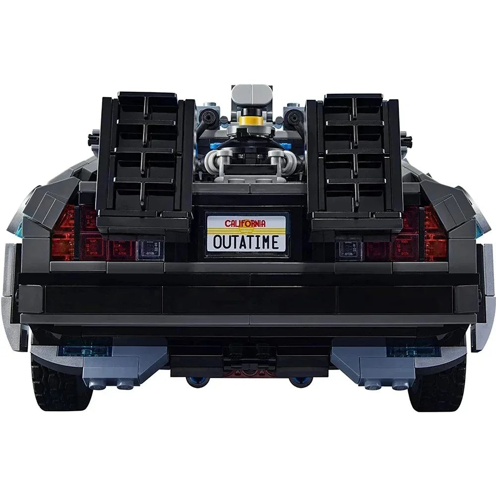Compatible 10300 Back to the Future Time Machine DeLorean DMC-12 Building Blocks Construction Car Bricks Toys For Children Gifts