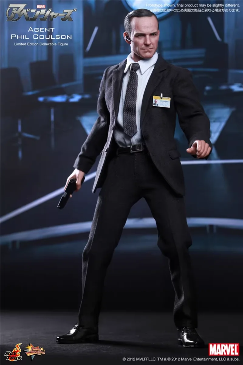 Original Hot Toys MMS189The Avengers 1/6th scale Agent Phil Coulson Action Figure Model Toys30CM scene ornament gift