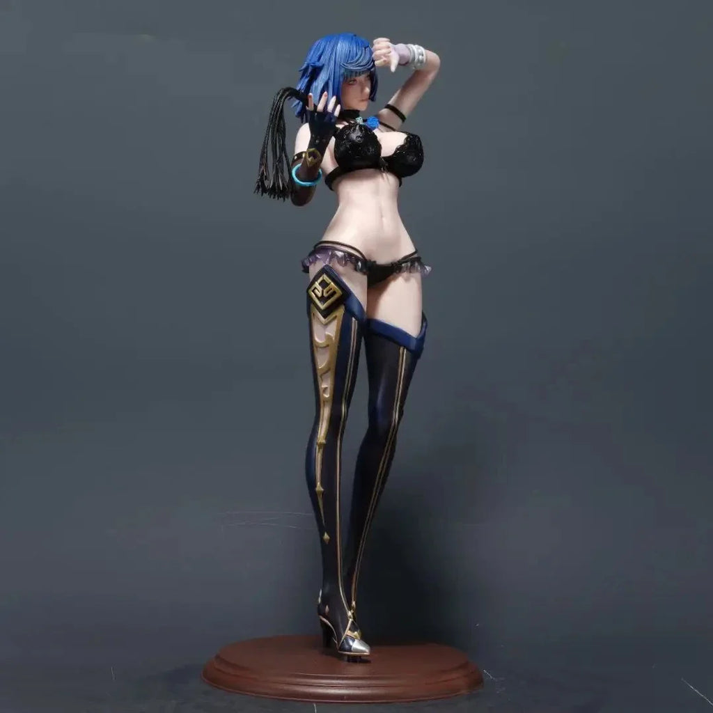 Impact Mihoyo Yelan Gk Game Figures Yae Miko 1/4 Anime Figures 45cm Pvc Statue Collectible Decoration Custom Toy Gifts