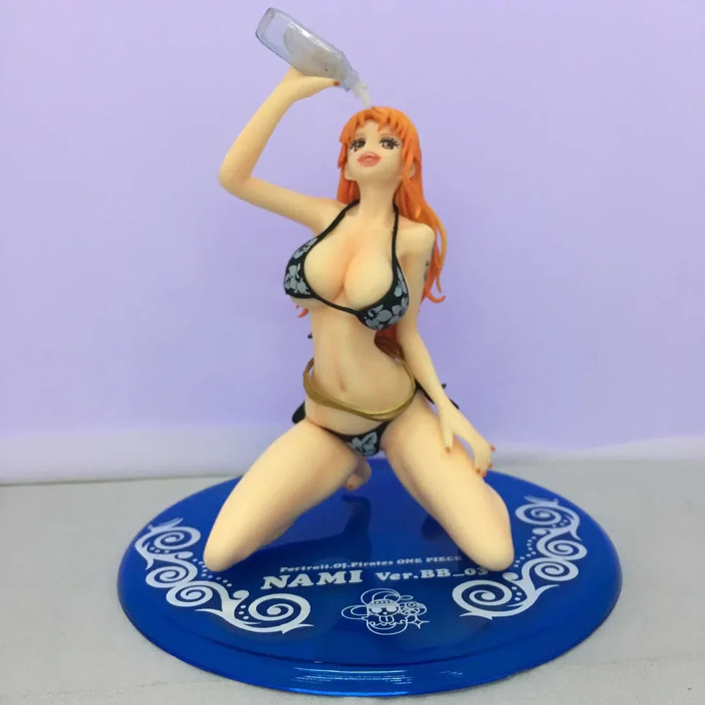 Anime figurines 17cm  Megahouse One Piece Kalifa Ver.Bb Excellent Model Pop Limited Edition Collection Action Figure Toys Gifts