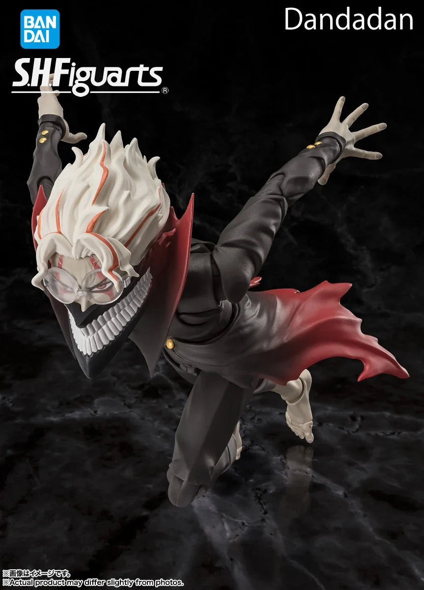 In stock Bandai  Dandadan  S.H.Figuarts Okarun (Transformation)  15CM PVC Figure Highly Detailed Collectible Model Toy Gift