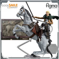 GSC Original Max Factory Figma 446 Erwin Smith Anime Action Figures Toys for Boys Christmas Gift Collectible Model Ornaments
