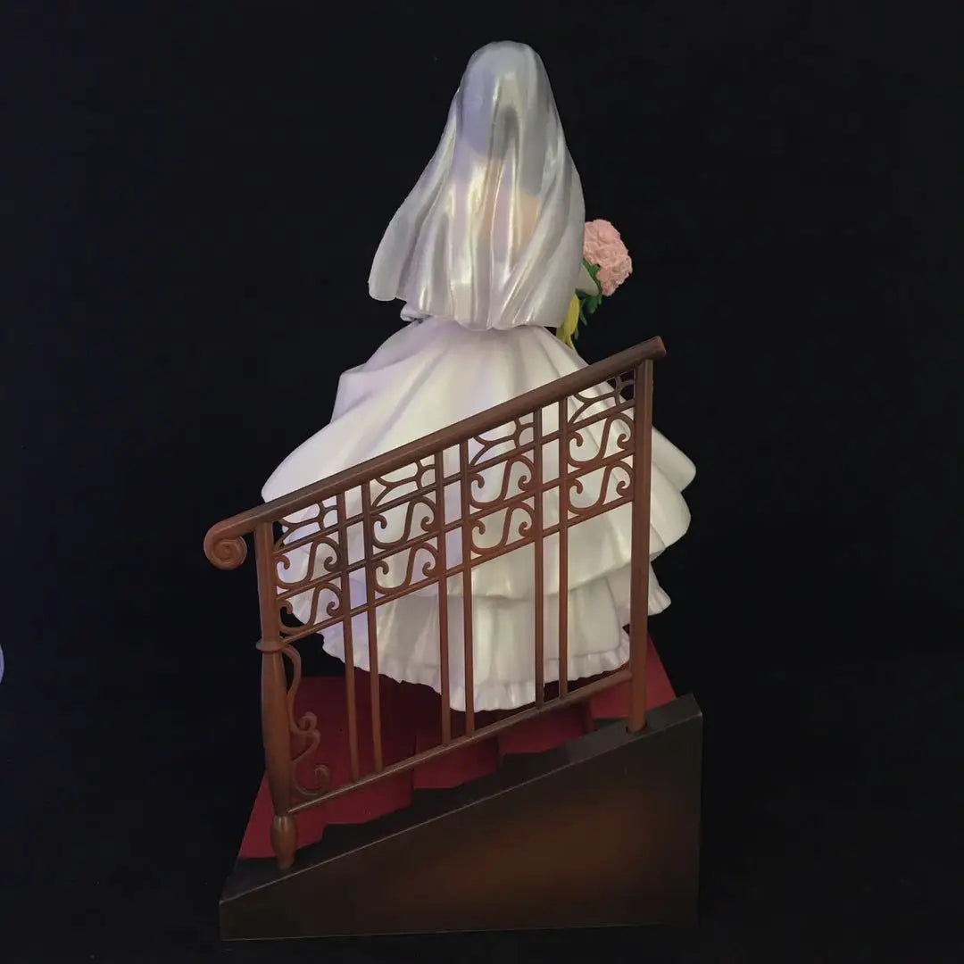 23cm Date A Live Ⅱ Wedding Dress Kurumi Tokisaki Anime Figure Collectible Gift Model