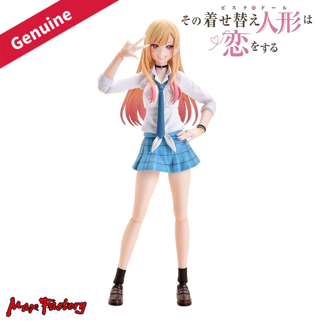Original Genuine Max Factory Action/Dolls Figma (#662) Sono Bisque Doll Wa Koi O Suru Kitagawa Marin H=145mm Anime Model Figure