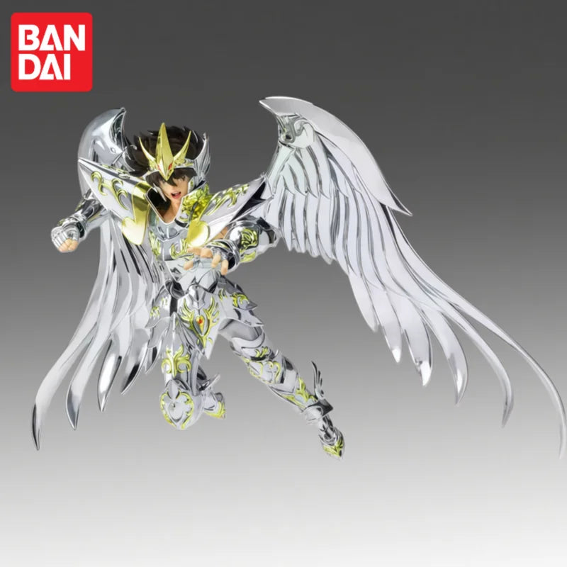 In Stock Bandai Original Banpresto Saint Seiya Tenma Pegasus Action Figure Model Doll Brand New Boxed Garage Ornaments