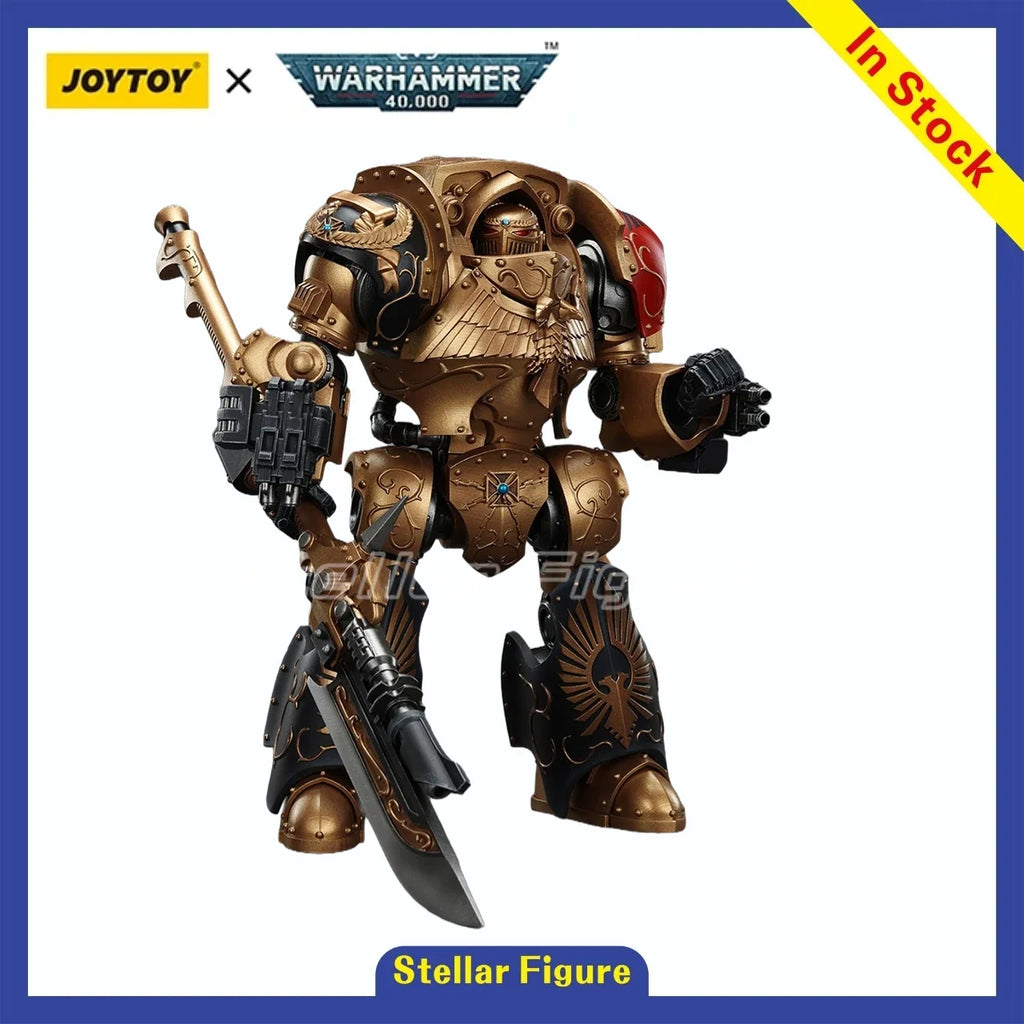 【SF】JOYTOY 1/18 Action Figure Legio Custodes Contemptor Achillus Dreadnought Model Toys Gifts Collection Ornaments