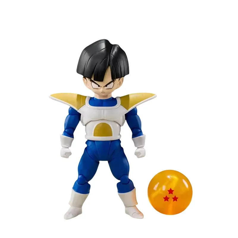 Bandai Genuine SHF DRAGON BALL Son Gohan -BATTLE CLOTHES- Anime Action Figure Collectible Model Toys Ornaments Gift Children Kid