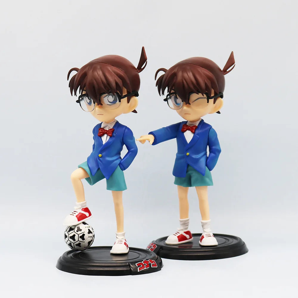 Hot 20cm Anime Detective Edogawa Kudou Shinichi Action figure PVC Figure Doll Collection Display Model Decoration Gift In Stock