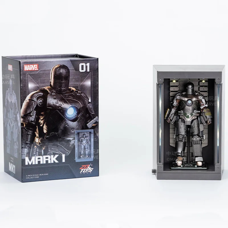 ZD Original Iron Man Legende Mk42MK1 MK2 MK3 MK4 MK5 MK6 MK7 Spider Man Avengers Infinity War Action-Puppe Weihnachtsgeschenk
