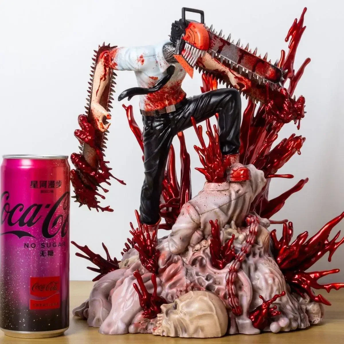 Chainsaw Man 29cm Denji Anime Figure Makima Action Figura Cute Pochita Kawai Adult Collectible Model Doll Home Decor Toy for Kid