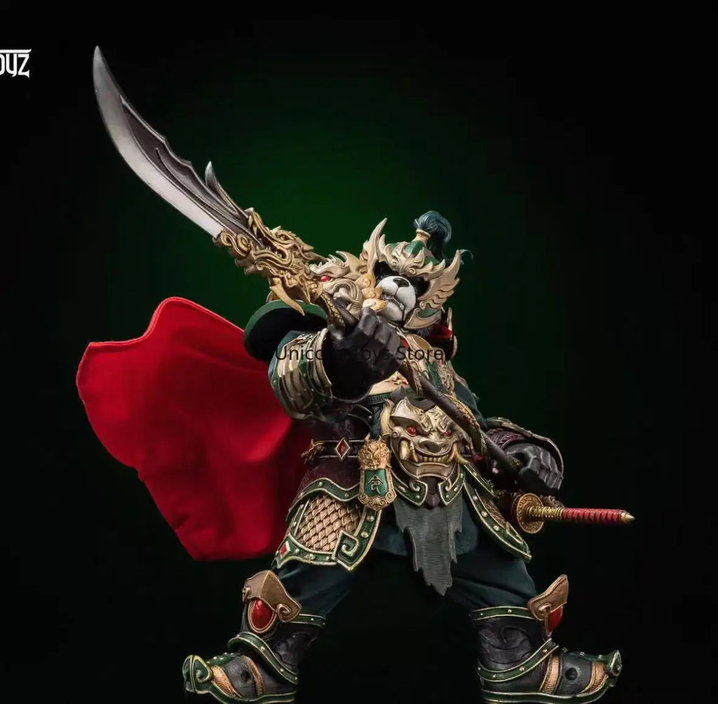 In Stock 2025 Limited Edition METYTOYZ Adventurer World Zhennan Cavalry General Pandaman Wu Qinglong Model Figure