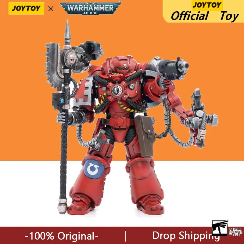 JOYTOY Warhammer 40K Ultramarines Primaris Techmarine 1/18 Action Figures Toys Collection Model