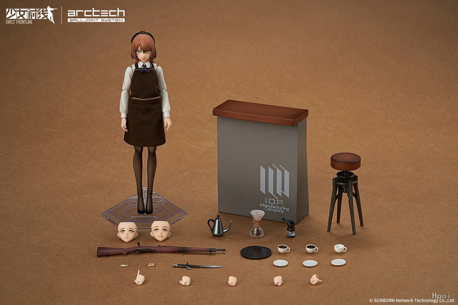 【TM】Auf Lager APEX-TOYS Girls Frontline Springfield M1903 1/8 Actionfigur Modell Figuren Spielzeug Geschenke Sammlerstücke Ornamente