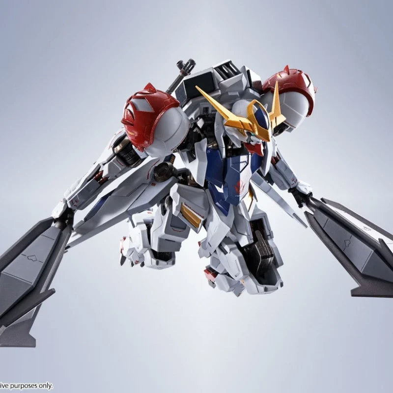 BANDAI Original MR Series ASW-G-08 Gundam Barbatos Lupus Anime Action Figure Assembly Desktop Ornament Toys Collectible Model