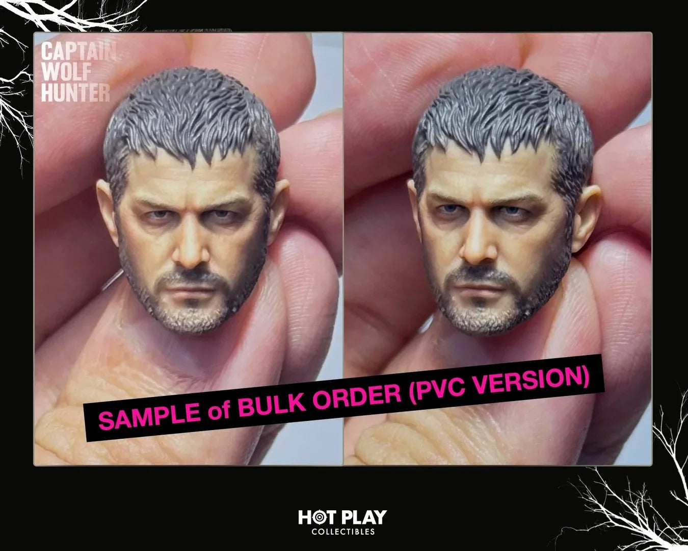 Pre-sale HOT PLAY 1/12 Resident Evil Action Figure Captain Wolf Hunter Chris Anime Figurine Joint Movable Model Collection Toy