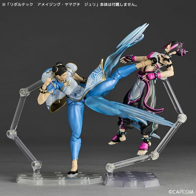 KAIYODO Original Wheel Technology Series Amazing Yamaguchi Street Fighter 6 Spring Beauty GameMobile Doll HandmadeModel Toy Gift