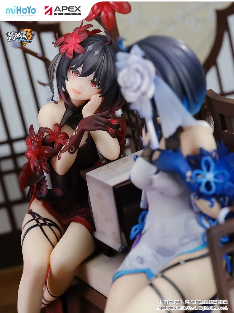 Original Honkai Impact 3 APEX INNOVATION miHoYo Seele Vollerei Fu Hua Game Genuine Anime Figure Collectible Model Statuette Toys