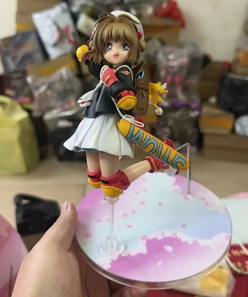 21cm F:Nex Cardcaptor Sakura 25th Anniversary Commemoration Kinomoto Sakura PVC Action Figure Anime Figure Model Toys Doll Gift