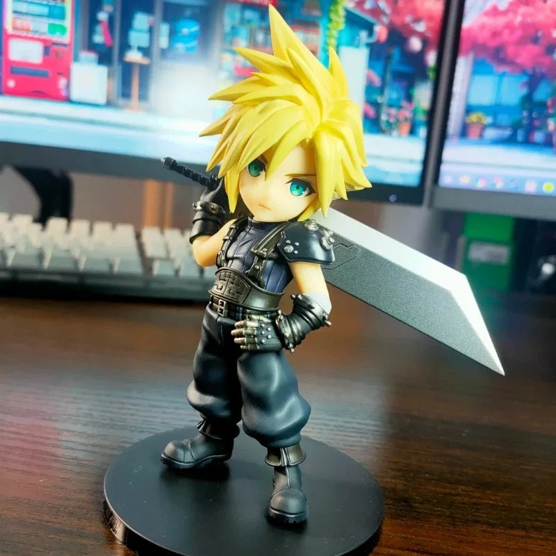 Original Square Enix Se Adorable Arts Cloud Strife Tifa Lockhart Aerith Gainsborough Sephiroth Zax·Fair Game Anime Mini Model