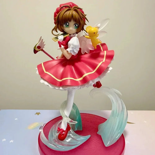 18cm Bandai Cardcaptor Sakura A Award Final Reward Collectible Action Figure Kinomoto Sakura Figure Lovely Birthday Gift