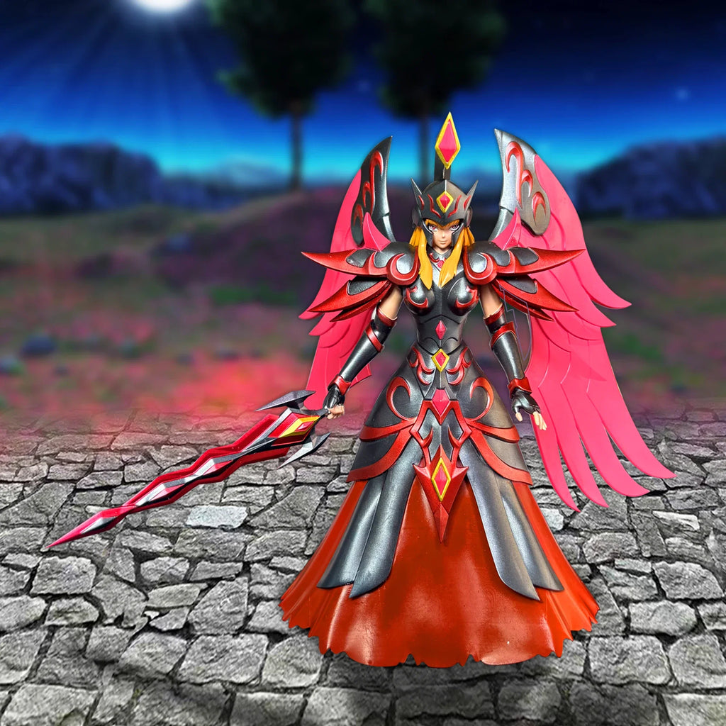 Saint Seiya Omega Pallas GK Resin Statue - Athena's Sister Goddess of Love Anime Figure Collectible Model