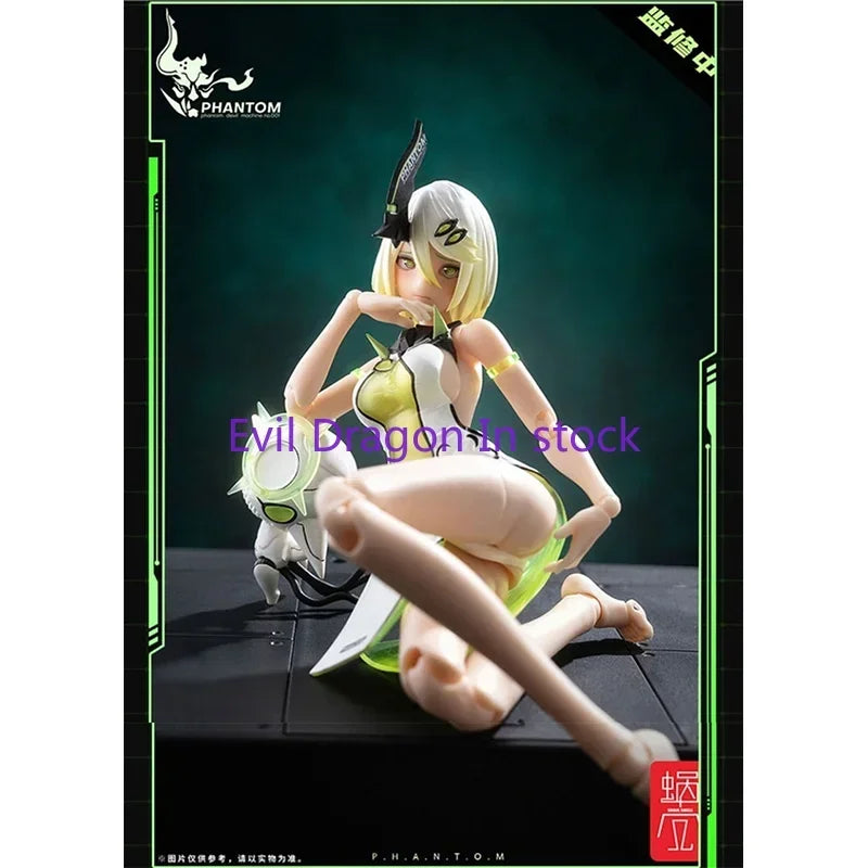 Mobile Suit Girl 1/12 PHANTOM DEVIL MACHINE Anime Action Figure Assembly Model Toys Collectible Model Gifts for Kids