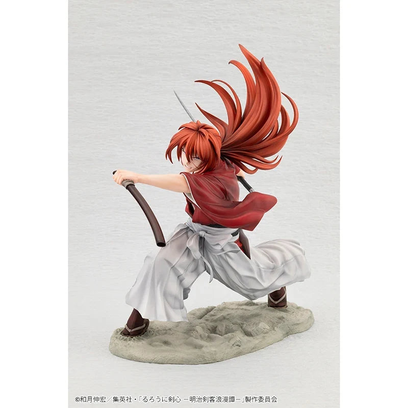 In Stock 100% Origina Kotobukiya PV152 Rurouni Kenshin Artfx J Kenshin Himura 1/8 Pre-Painted Anime Action Figures Model Toys