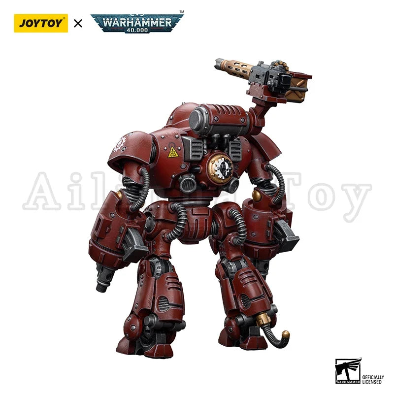 JOYTOY 1/18 Action Figure 40K Adeptus Mechanicus Kastelan Robot with Heavy Phosphor Blaster Anime Model
