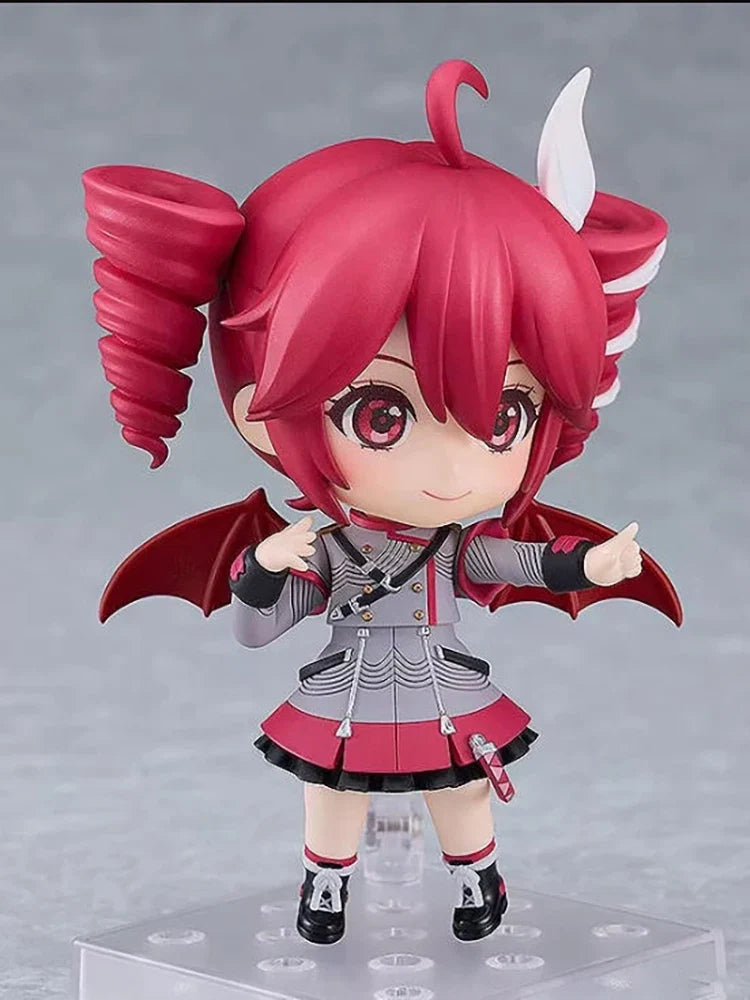 10cm Kasane Teto Action Figures Anime Q Version PVC Doll Model Toy Cosplay Figurine Stand Model Desk Display Decor Standing Gift