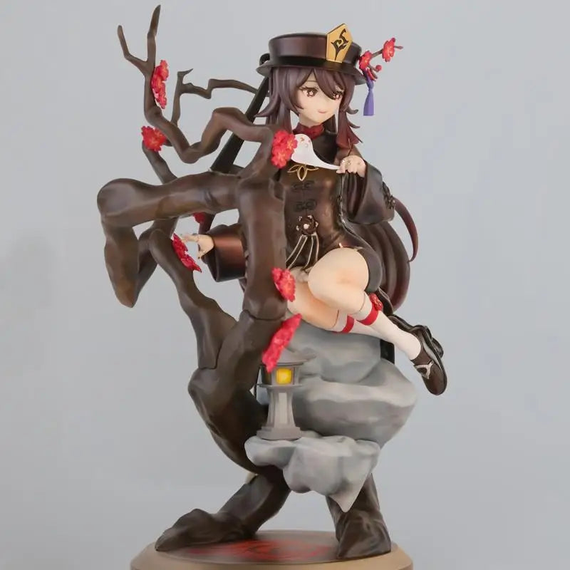 Genshin Impact Aomei Xue Ji Mei Xiang Hu Tang Zhu Walnut Garage Kit Collectible Model Handmade Craft Game Figure Ornaments