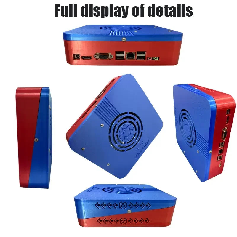 Retro I3-3110M Game Console GD10 Plug and Play Win11 1T HDD 70000+Games For Wii PS2 N64 PSP GameCube N64 Wireless handle