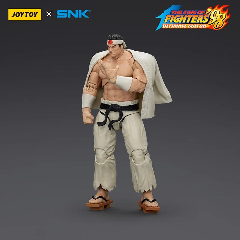 Joytoy Dark Source Xsnk King Of Fighters' 98um Goro Daimon Three Person Team 1:18 Mobile Soldier Handheld Benimaru Nikaido