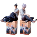 14cm New Gojo Satoru Anime Jujutsu Kaisen Action Figure Geto Suguru Seated Noodle Stopper Model Toys Japanese Dolls Hobbies Gift
