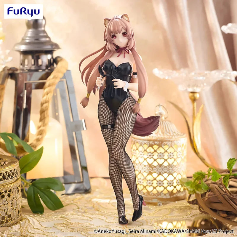 In Stock Original FuRyu BiCute Bunnies The rising of the shield hero Raphtaria PVC Anime Figures Action Figure Model Toys