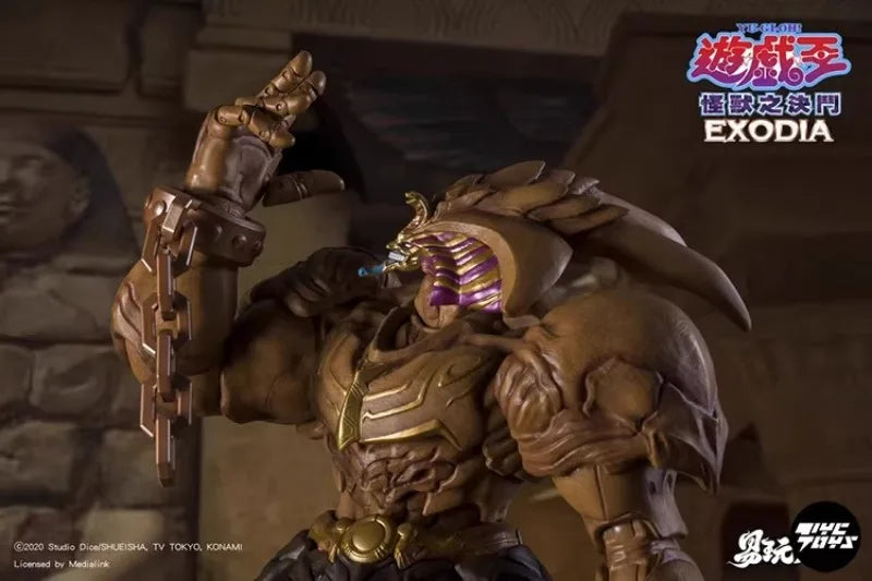 Brand New Spot Original Transformation Toy Yitiankai Yu-Gi YW2531 EXDIA Dark Master Movable Doll Collection Gift