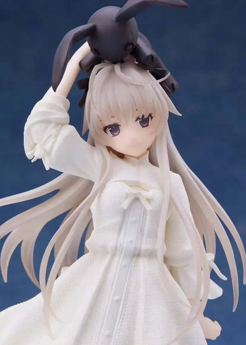 TAITO Yosuga No Sora Kasugano Sora 18cm Coreful Weißes Kleid Anime Actionfiguren Modell Spielzeug Sammlermodell