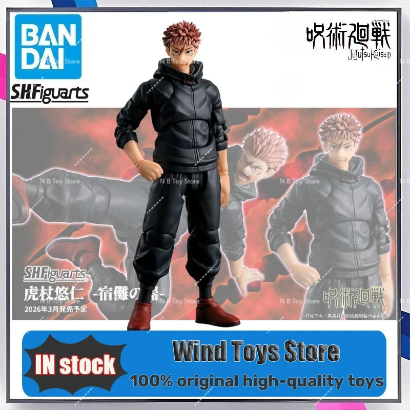 Pre-Sale for Shipment in March Bandai S.H.Figuarts SHF Yuji Itadori (The Tool of Su Nuo) JJTKS Figure Model Toy