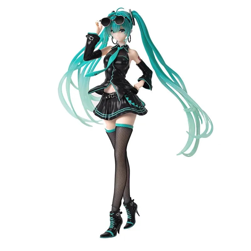 Neue Original Hatsune Miku Figur Stylist 16. Geburtstag Gedenk-Anime-Sammlung Modell Actionfigur Puppe Weihnachtsspielzeug Geschenk