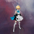 Baibao Station Blue Archive Toki Asukama Figur Statue Maid Kleid Lange Kurze Rock Version Stehende Pose Desktop Dekoration Geschenk